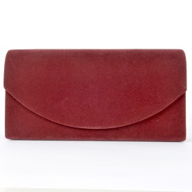 Poseta eleganta clutch de catifea, model 000201813