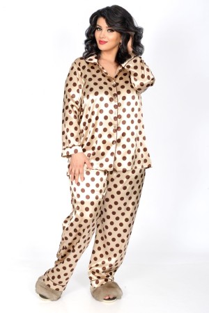 Pijama de dama satin, model PD18482