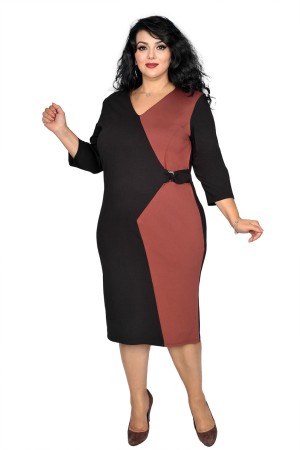 Rochie eleganta Ruxy, model 040ROK855 (Caramiziu)