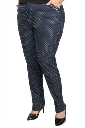 Pantalon elegant, model PAFQ12688 (Bleumarin)