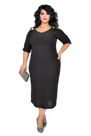 Rochie de ocazie Letizia, model 13121X70 (Negru)